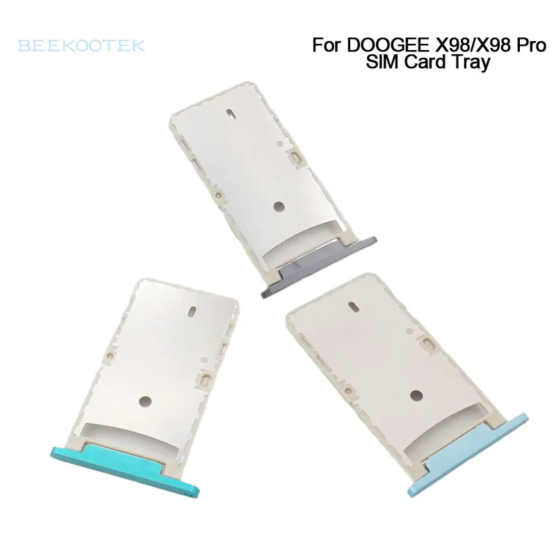 New Original Doogee X98 X98 Pro SIM Card Tray Sim Card Slot Holder Adapter Accessories For Doogee X98 Pro Smart Phone