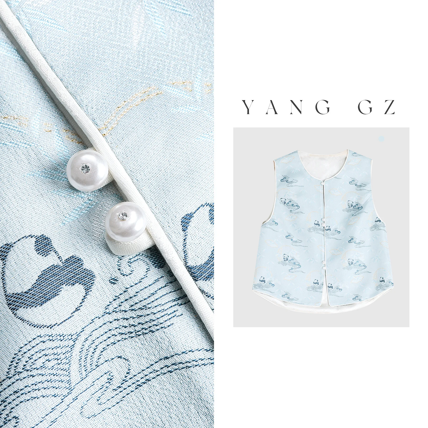 

Новая китайская национальная тенденция: женская верхняя одежда Fubao ChengXiang Yang Sutra Gold Weaving Song Jin Fem Faion