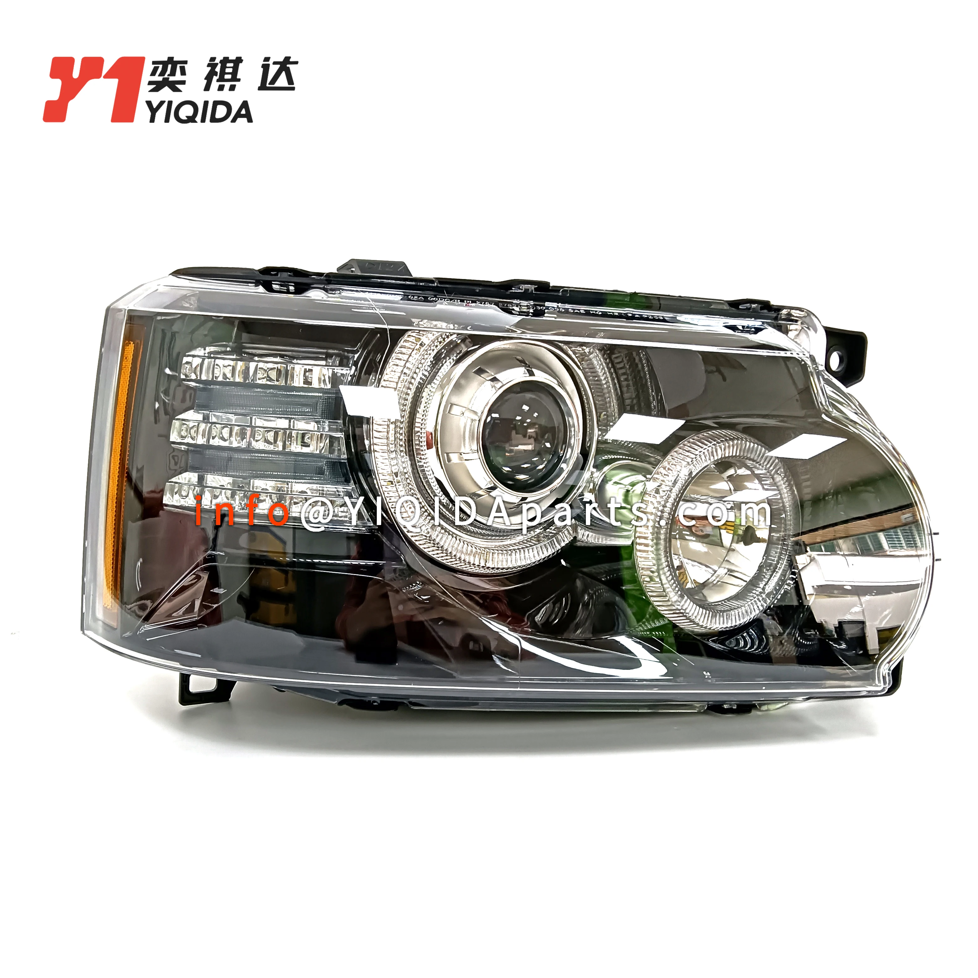 YIQIDA OEM LR028474 Car Parts Lighting Systems LED Headlights Headlamp Auto Parts For Landrover Range Rover(10-12)