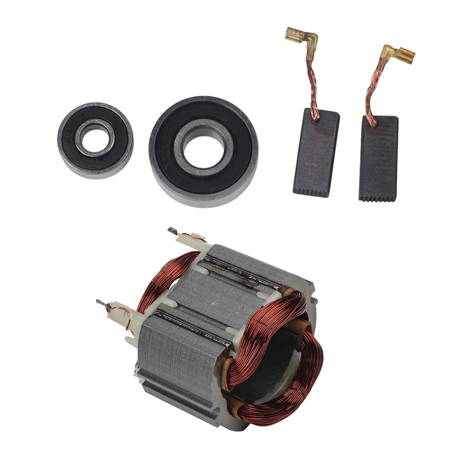 

For HR4001C HR4011C Compatible Stator and Rotor Set with Carbon Brushes and Bearings 6257586 CB350 1941609 2113322