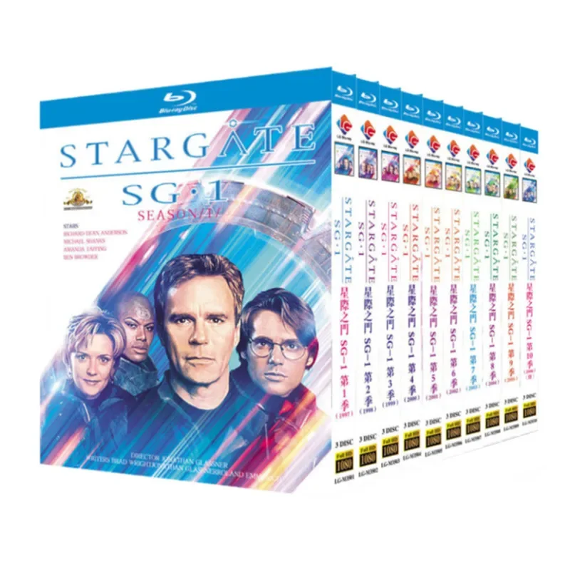 SG-1 Staffel 1-10 Blu-ray Disc