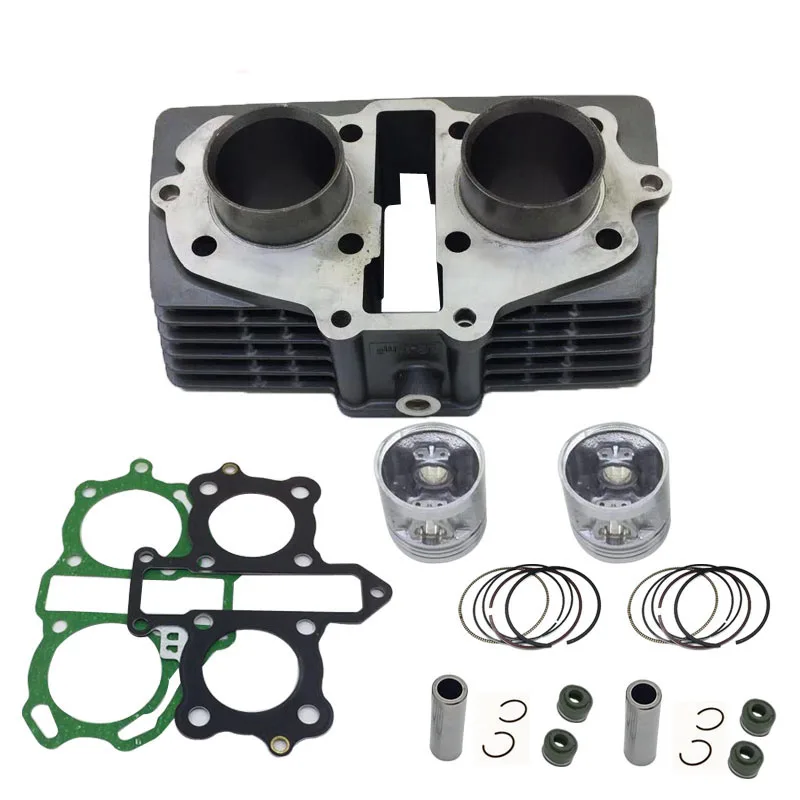 Części zamienne do silnika Zestaw cylindrów motocyklowych 44mm pin 13mm Do Honda CBT125 CL125 QJ125 CM125 TWIN CA125 CBT CL CM 125 125cc