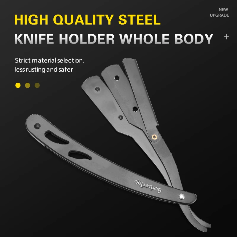 

Men's Manual Folding Shaver Made Of Stainless Steel Material Straight Shaving Razor Suitable For Hair Salon Styling Tools