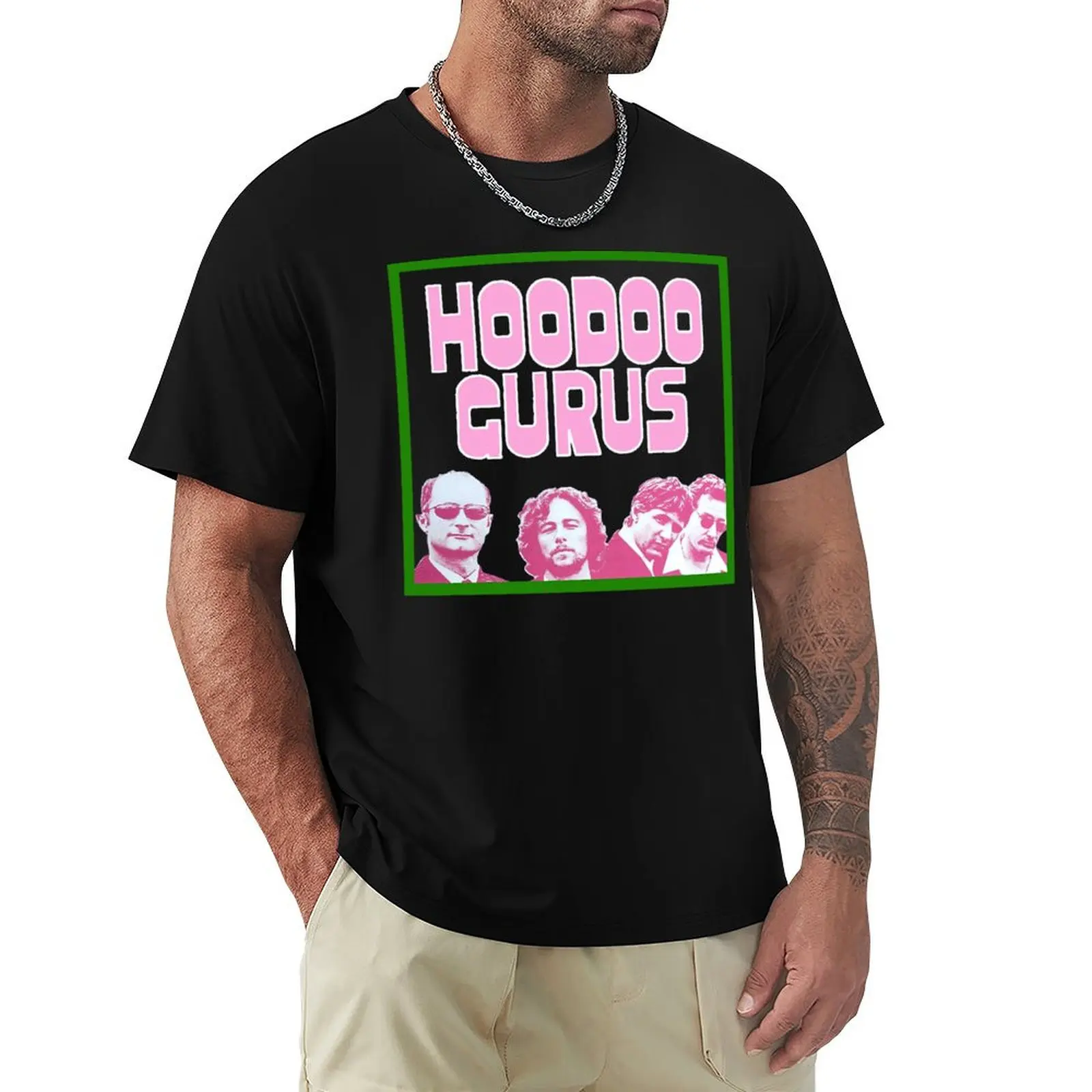 

Hoodoo Gurus Band T-Shirt oversized t shirt anime customs design your own anime stuff men tshirt