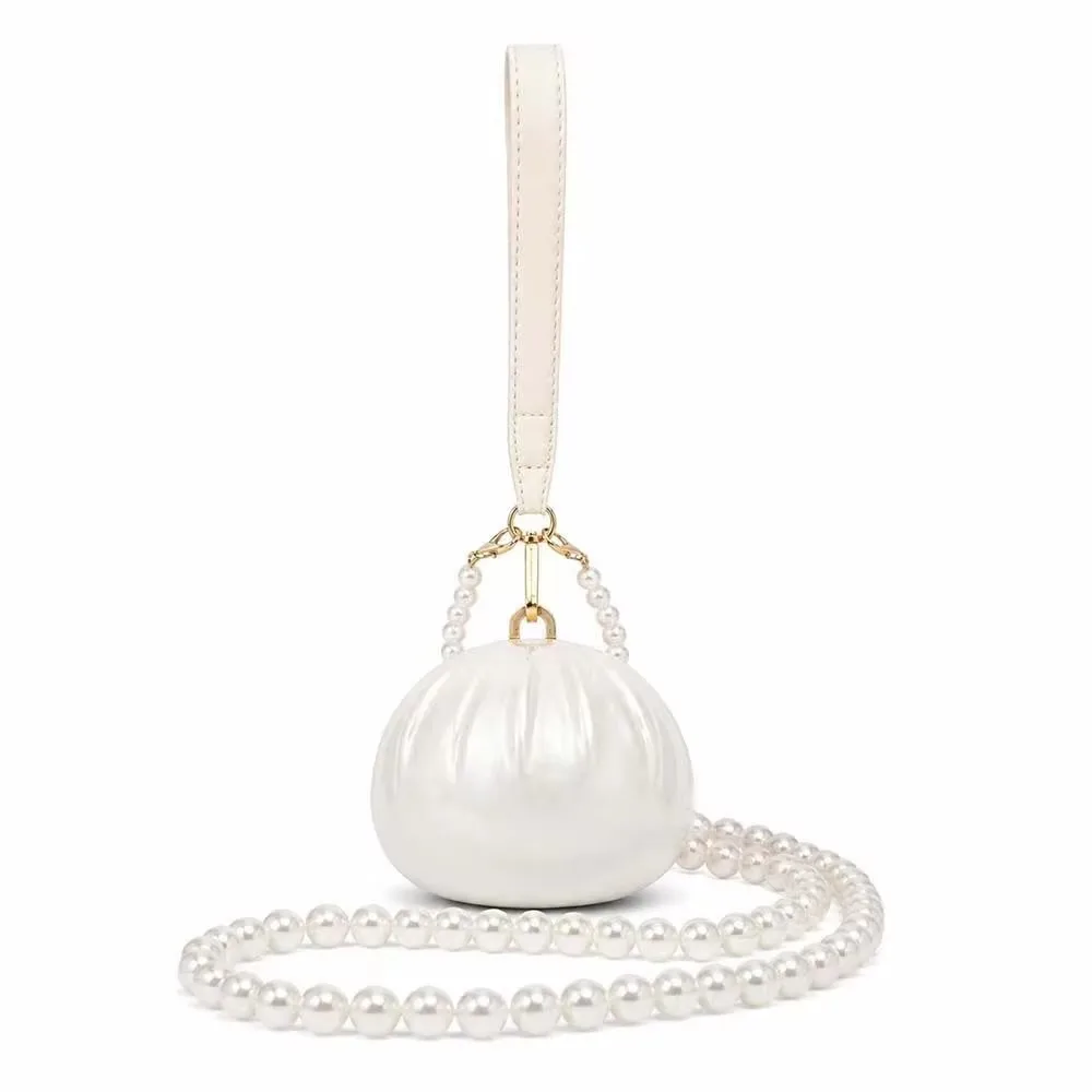 

2026 Cross-border Womens New Retro-style Single-shoulder Crossbody Bag Quality Irregular Shell-shaped Acrylic Evening Bag 11 cm