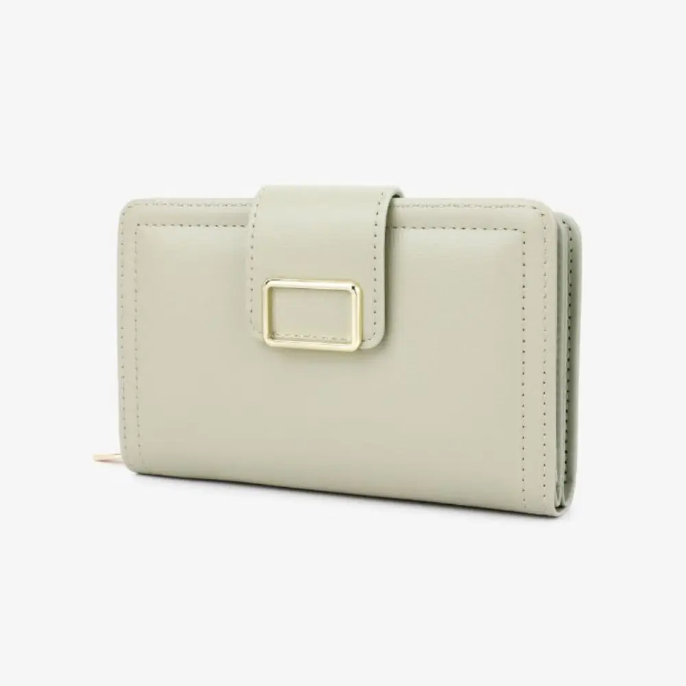 Korean Style PU Multiple Card Positions Wallet Ultra Slim Minimalist Handheld Bag Causal Exquisit Card Package Outdoor