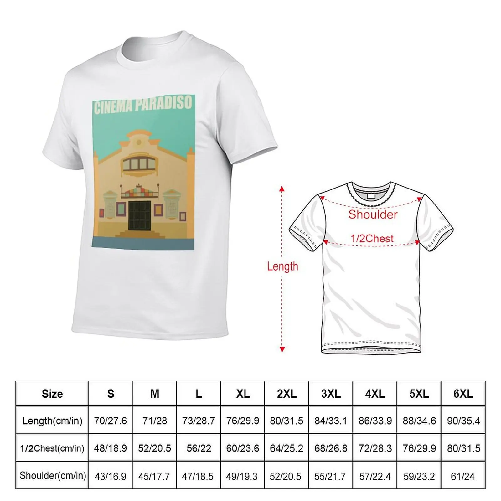 cotton t-shirt shirts cotton Paradiso for black plain man 100% package T-Shirt Cinema t man