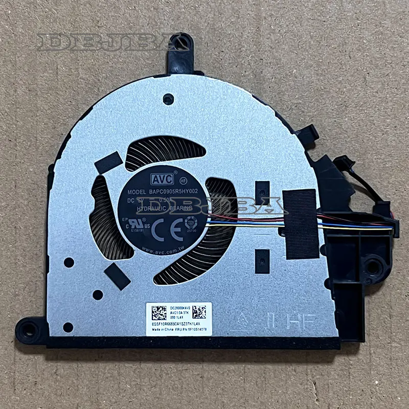 CPU Cooling Fan For Lenovo IdeaPad Slim 3 16IRU8 15IAN8 15ABR8 15AMN8 16ABR8 5F10S14078 BAPC0905R5HY002 DC28000K4V0 5V 0.5A