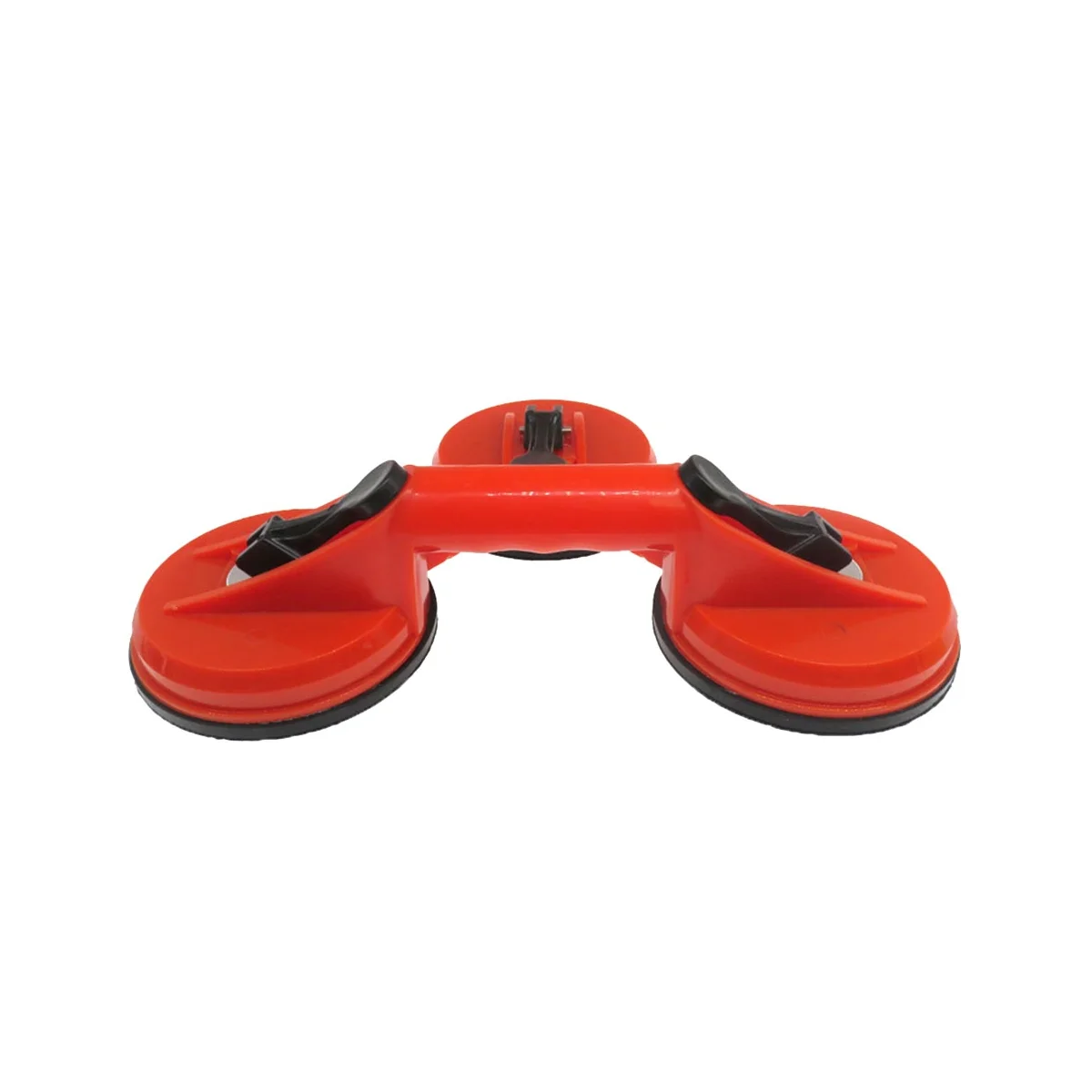 Single Double Head Suction Cup Red Plastic Glass Dent Puller Tile Floor Door Plate Pa