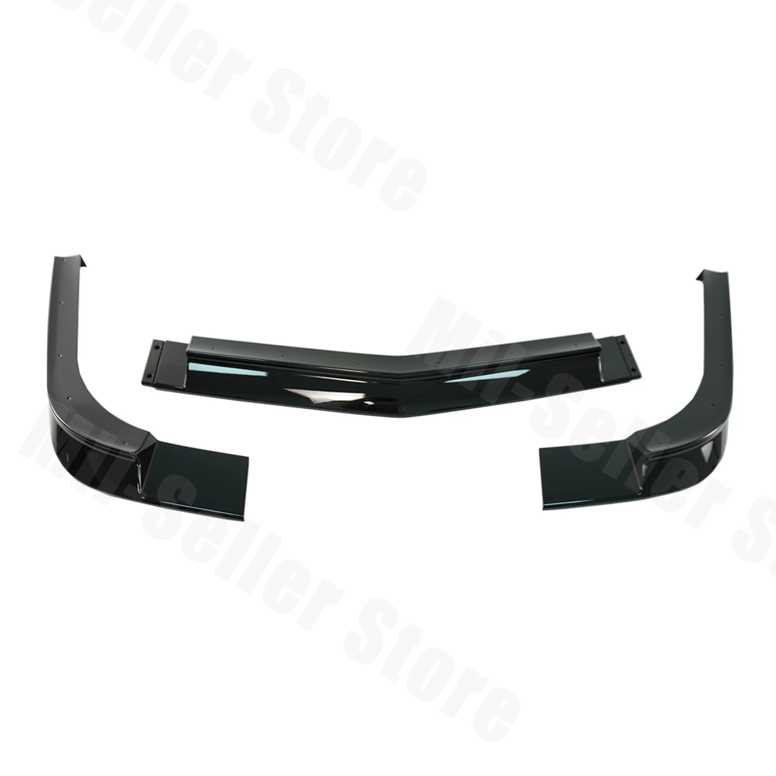 ZR1 نمط الجبهة حافة مصد السيارة لشروليه كورفيت C5 1997 1998-2004 المفسد الفاصل لامع أسود اكسسوارات السيارات طقم الجسم 3 قطعة