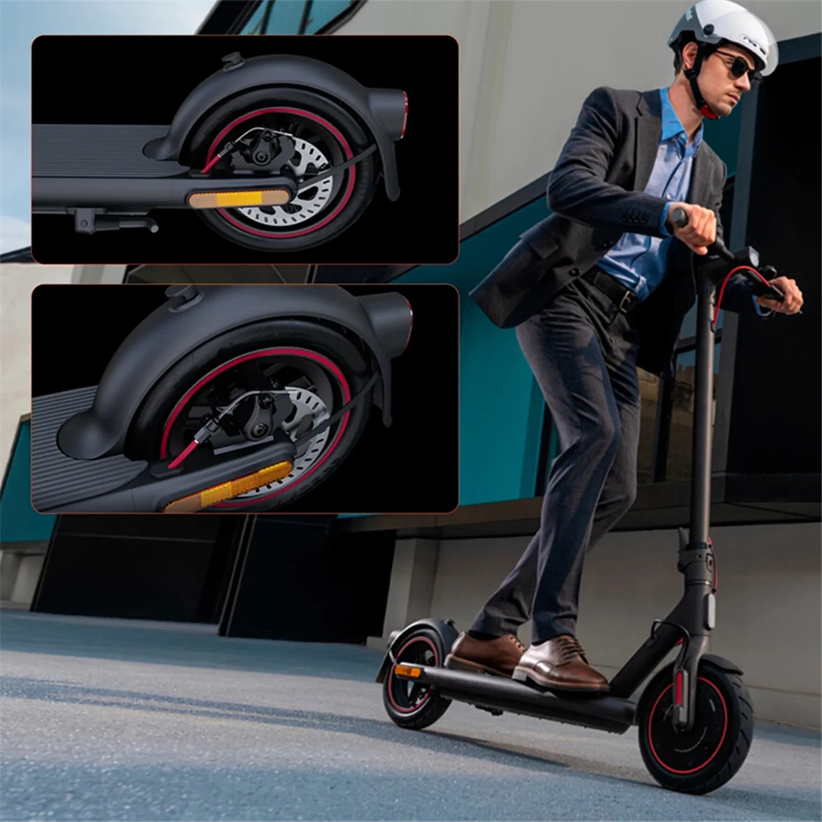 

AA74 Тормозной суппорт заднего колеса для 3 Mi3 Pro 4, аксессуары для электрического скутера, левая сторона, запасные части, синий