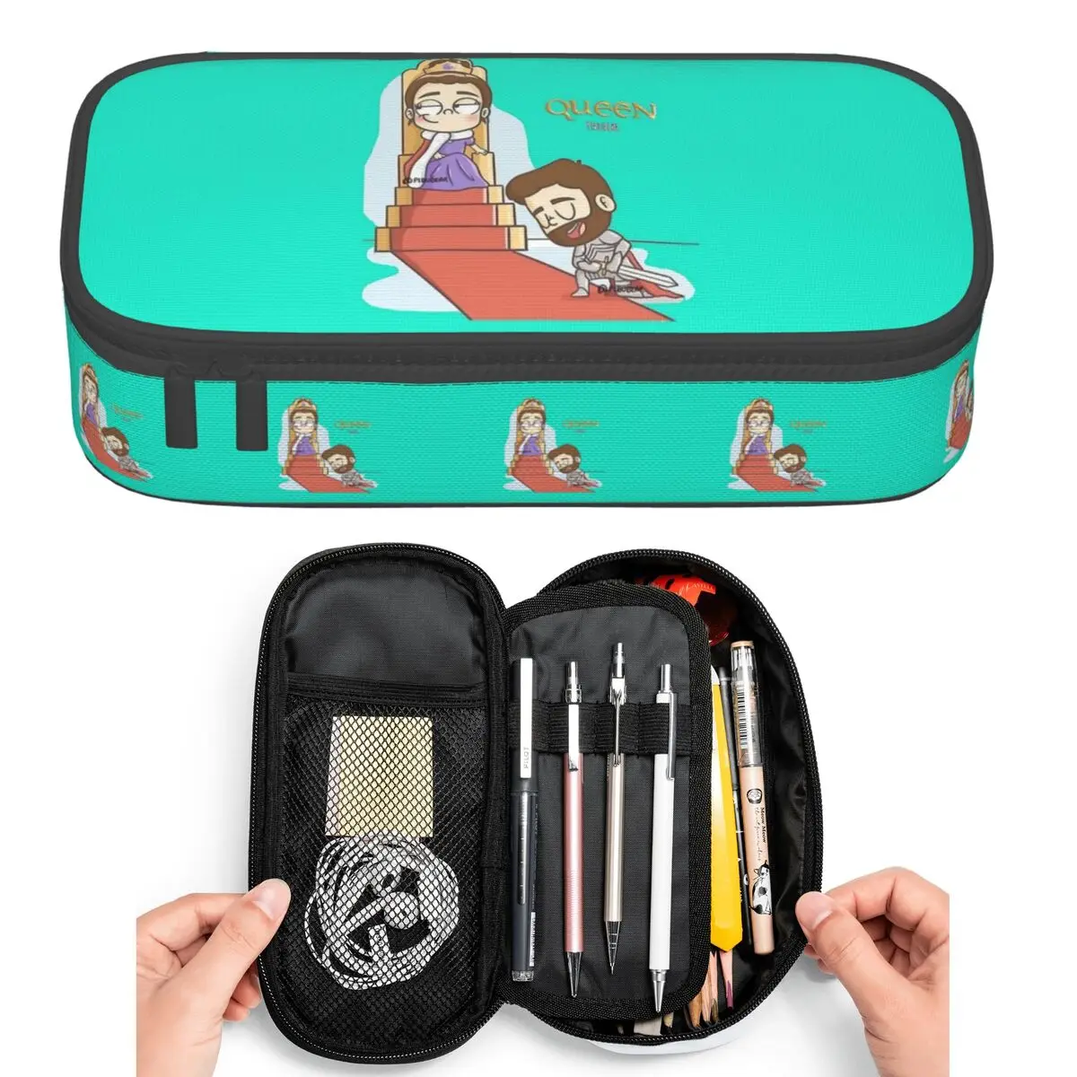 

Pibubear (3) Pencil Cases for Students Pen Box Pencil Bag Big Capacity Pencil Pouch Pen Holder