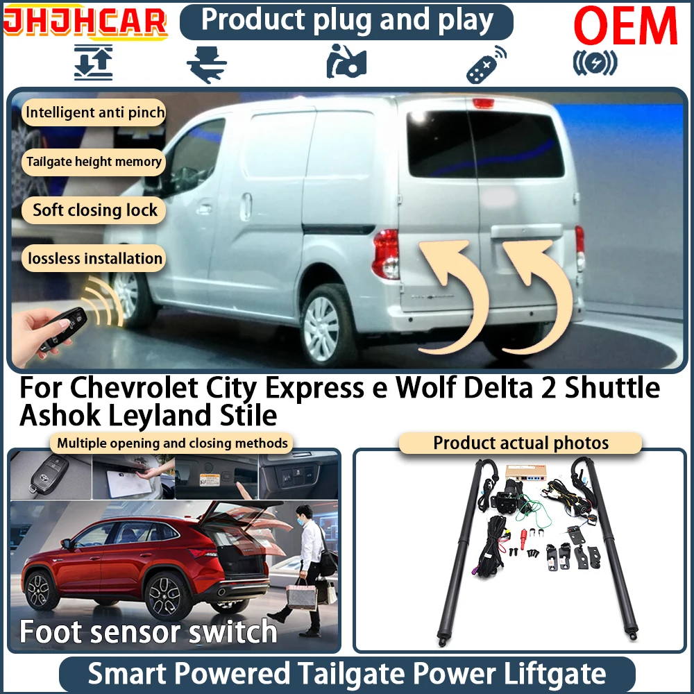 OEM Smart Electric Powered Tailgate For Chevrolet City Express e Wolf Delta 2 Shuttle Ashok Leyland Stile Power Liftgate Remote