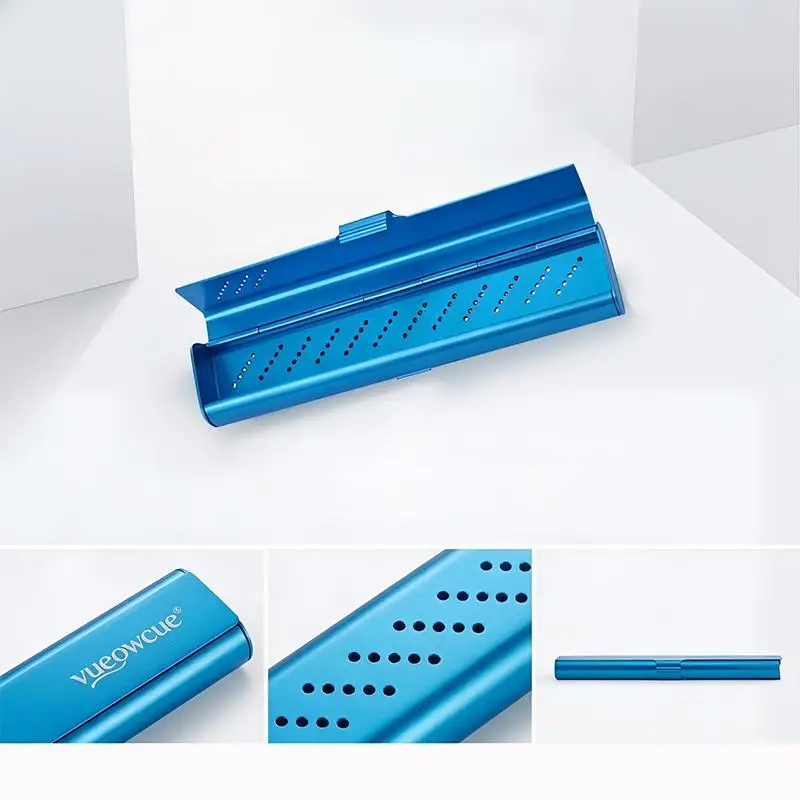 Leere Aluminium-Zahnbürsten-Reisetasche, Tragbarer Zahnbürstenhalter, Langlebiger Behälter für Manuelle Zahnbürsten – Detail 5