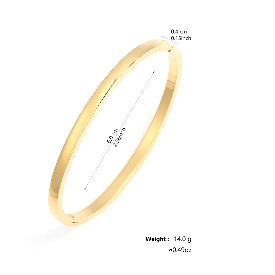 Yupsk Fashion 4mm/6mm/8mm Stainless Steel Bracelet Bangle For Women Men Personalized Punk Wwaterproof Bracelet Jewelry image 6