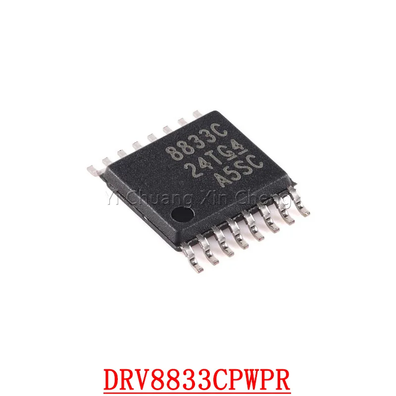 

10PCS DRV8833CPWPR DRV8833C DRV8833 8833C HTSSOP16 Chipset New Original In Stock