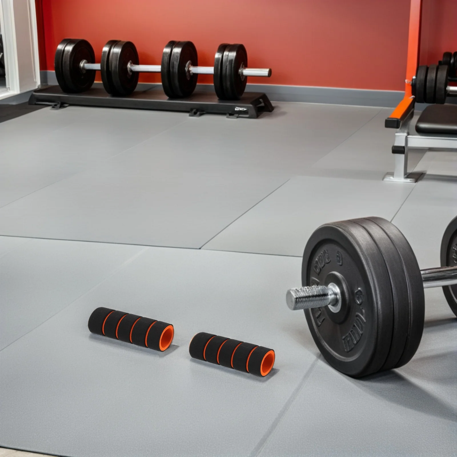 

6pcs Doorway Pull-Up Bar Sponge Handles Thick Non-Slip Grip Covers For Home Gym Equipment Sleeve