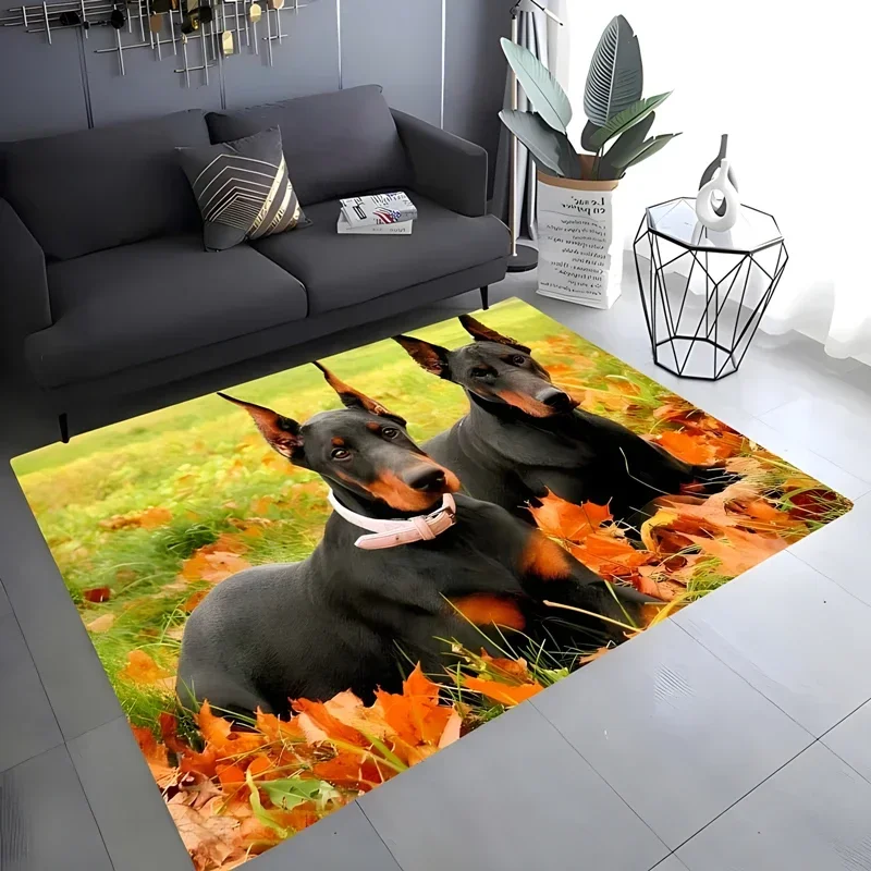 

3D dog pattern carpet living room bedroom home decor carpet bathroom accessories kitchen balcony non-slip mat birthday present