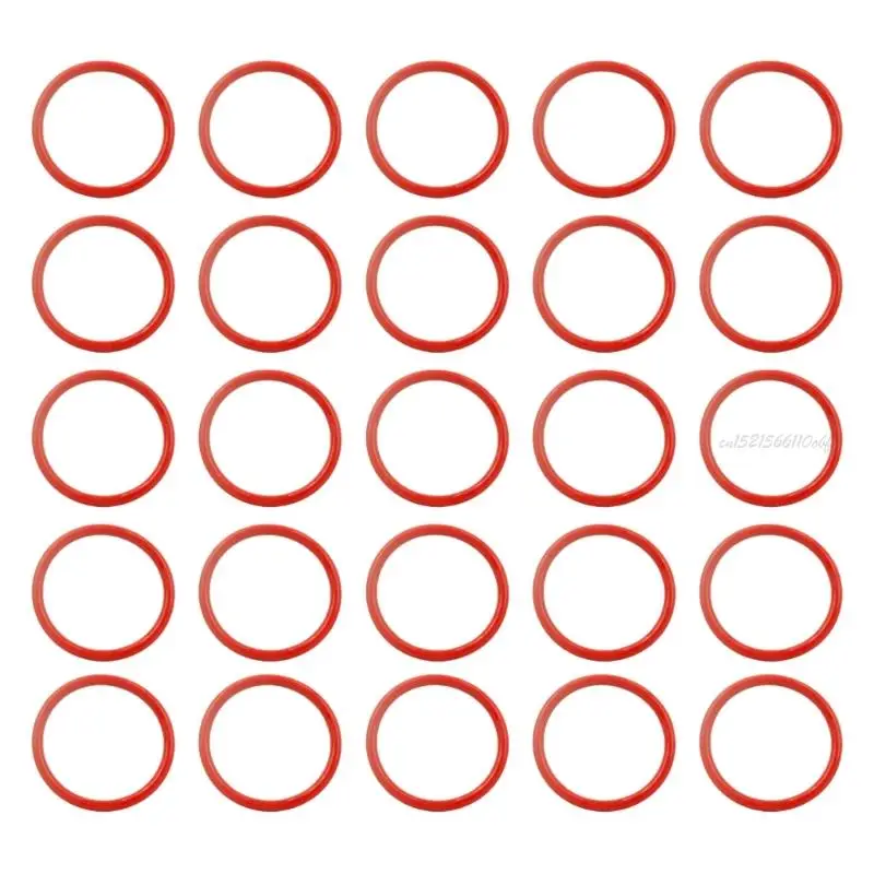 

27RB 100 Pack Coffee Machine Gasket Rings High Durability and Flexibility Coffee Machine Seals for Home and Professional Use