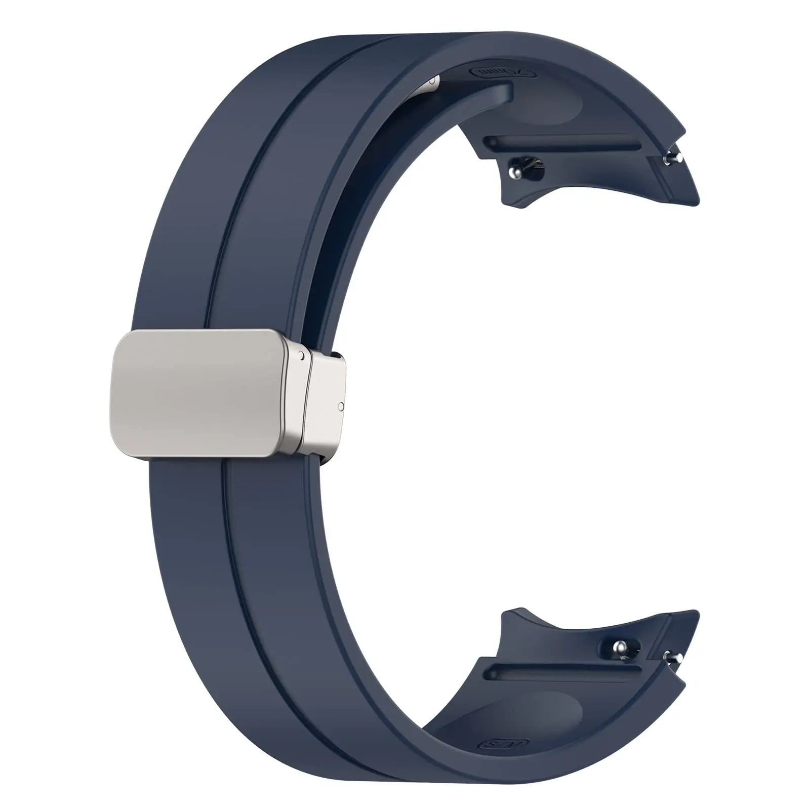 Original Silikonarmband für Samsung Galaxy Watch 7 6 5 4 44 mm 40 mm Watch5 Pro 45 mm Magnetschnalle Band Watch6 Classic 43 mm 47 mm – Detail 4
