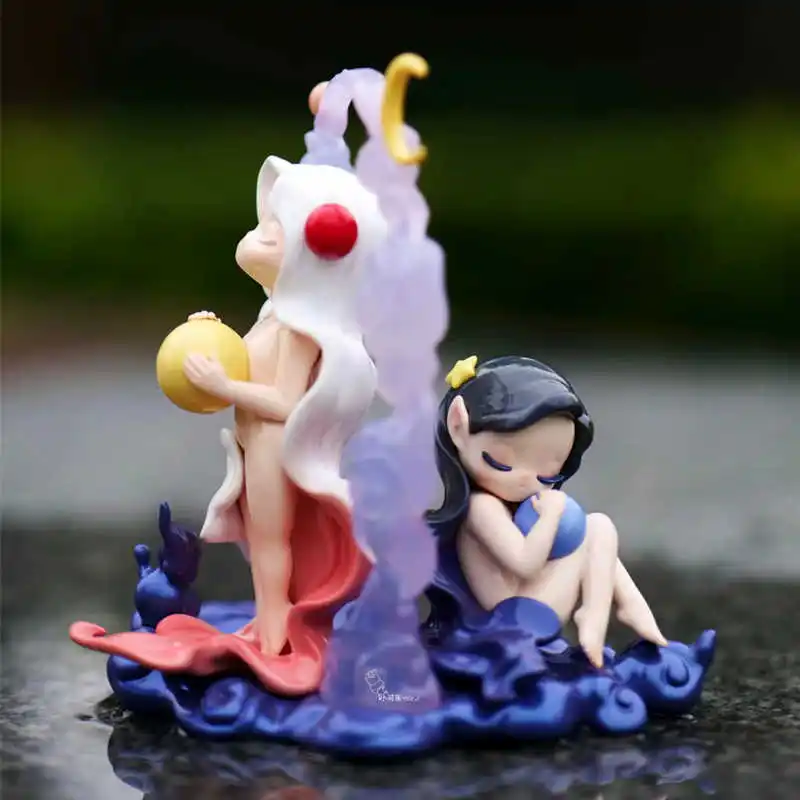 

Слепая коробка на основе мечты Аутентичная плавающая волна для сна Dream Star River Spirit Beast Mirror Moon Dream Secret Realm Elf Blind Box