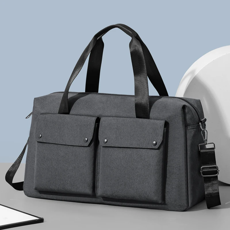 الرجال اللياقة البدنية حقيبة يد الجافة الرطب حمل حقيبة كبيرة متعددة جيب الأعمال الكتف حقيبة أمتعة محمولة السفر تخزين حقيبة كروسبودي #1