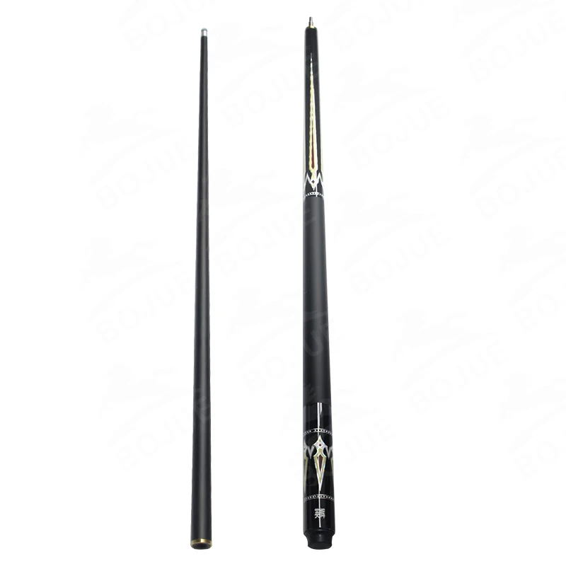 

New Arrival Best Performance 58\" Two-Part Carbon Fiber Shaft Pool Cue Stick with 12.5MM Black Tip Quality Snooker Billiard Cues