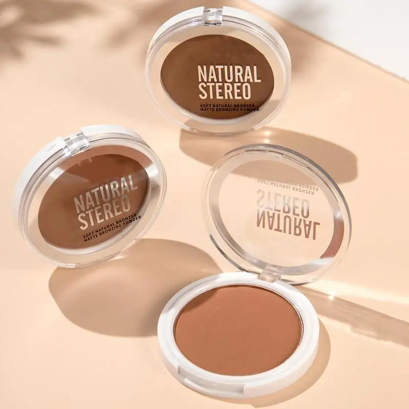 

Powder Contour Oil Control Matte Face Pressed Powder Face Matte Contour Palette Face Nose Contour Shadow Powder For Women