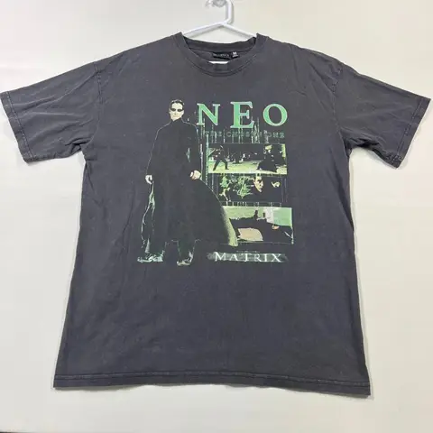 The Matrix Neo Movie Pattern T-shirt Men's T-shirt Summer New Casual Fashion Unisex T-shirt