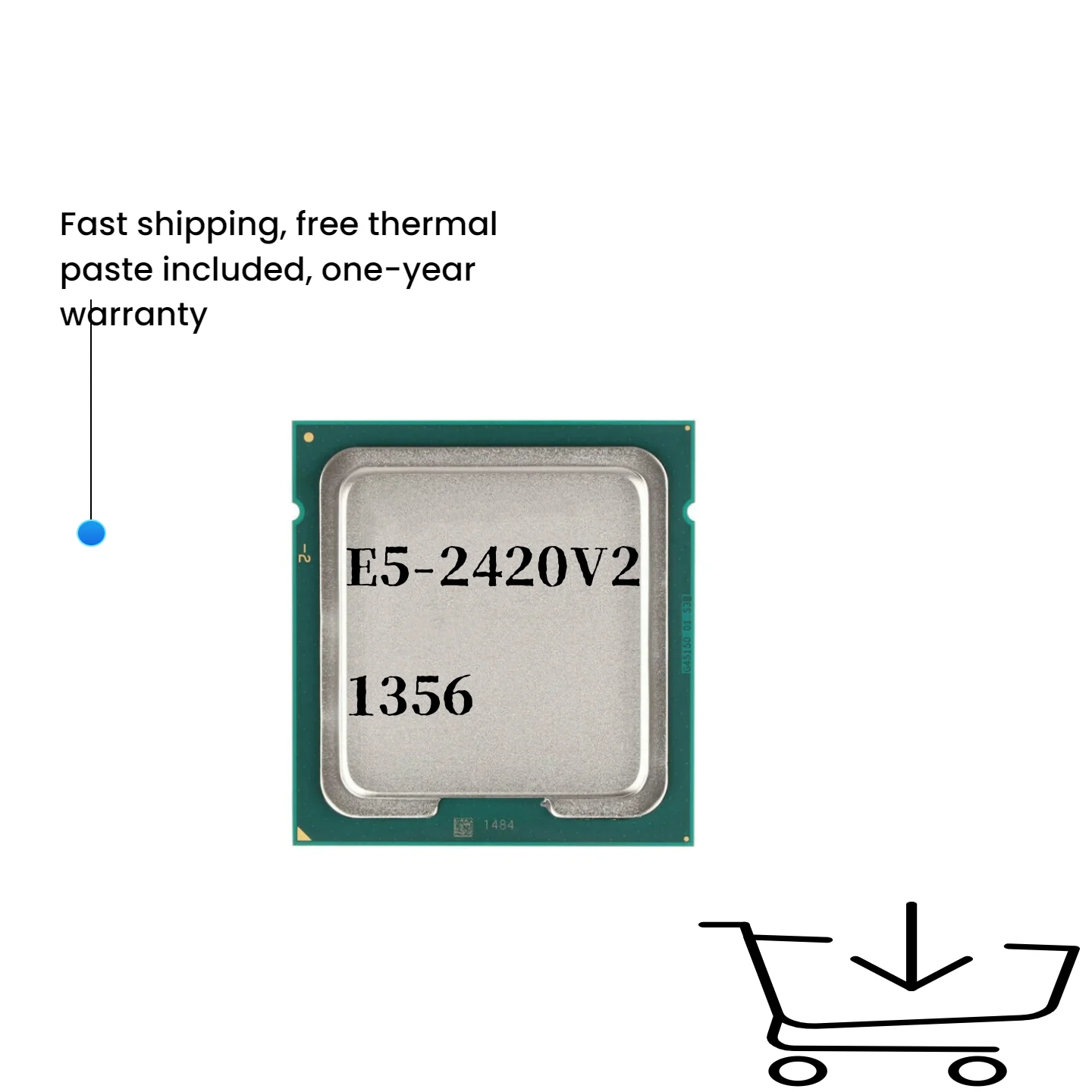 

Xeon E5 2420 v2 2.2GHz Six-Core LGA 1356 cpu processor