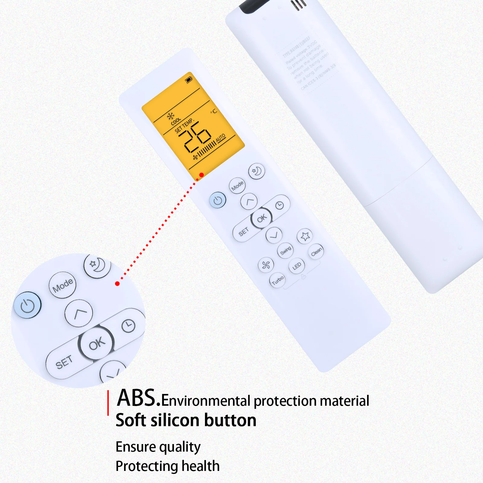 Nuovo Per Midea Condizionatore D'aria di Controllo Remoto RG10B(E)/BGEF RG10B10(E)/BGEF RG10B(E2)/BGEF