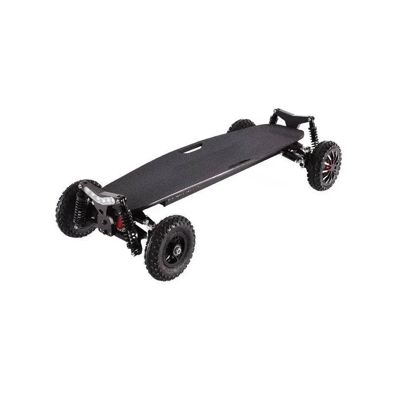 All Terrain  Electric Skateboard Four-Wheel Suspension Shock Absorber High-Speed Adult Sports Remote Control