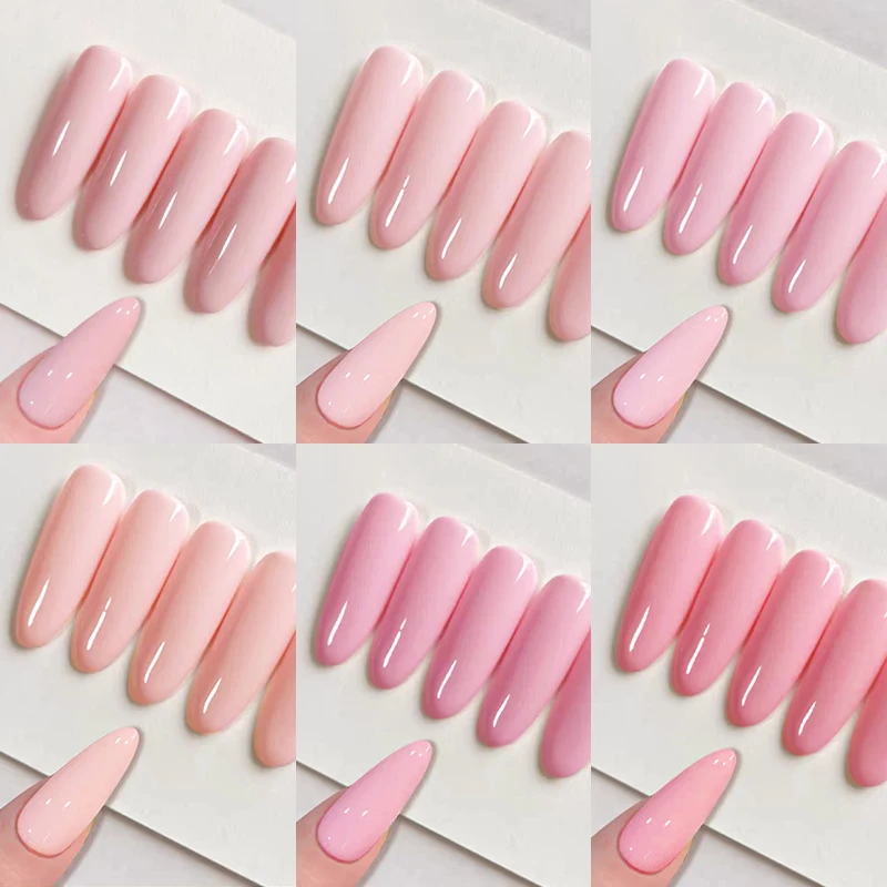 UR SUGAR الوردي عارية اللون سلسلة هلام طلاء الأظافر 7 مللي سباركلي بريق هلام شبه دائم الأشعة فوق البنفسجية LED نقع قبالة مسمار مانيكير الورنيش #1