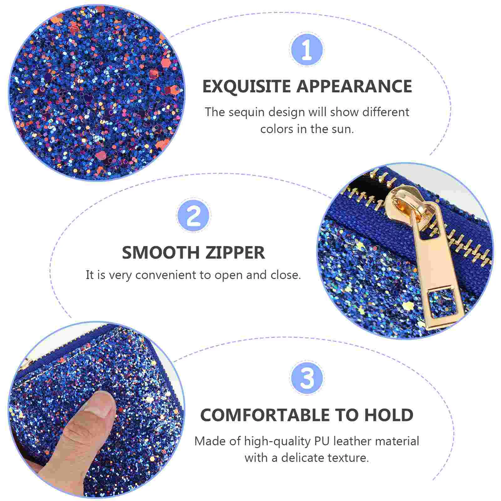 Portafoglio piccolo da donna Portamonete Tasca porta cambio bambino con cerniera Ragazza da viaggio