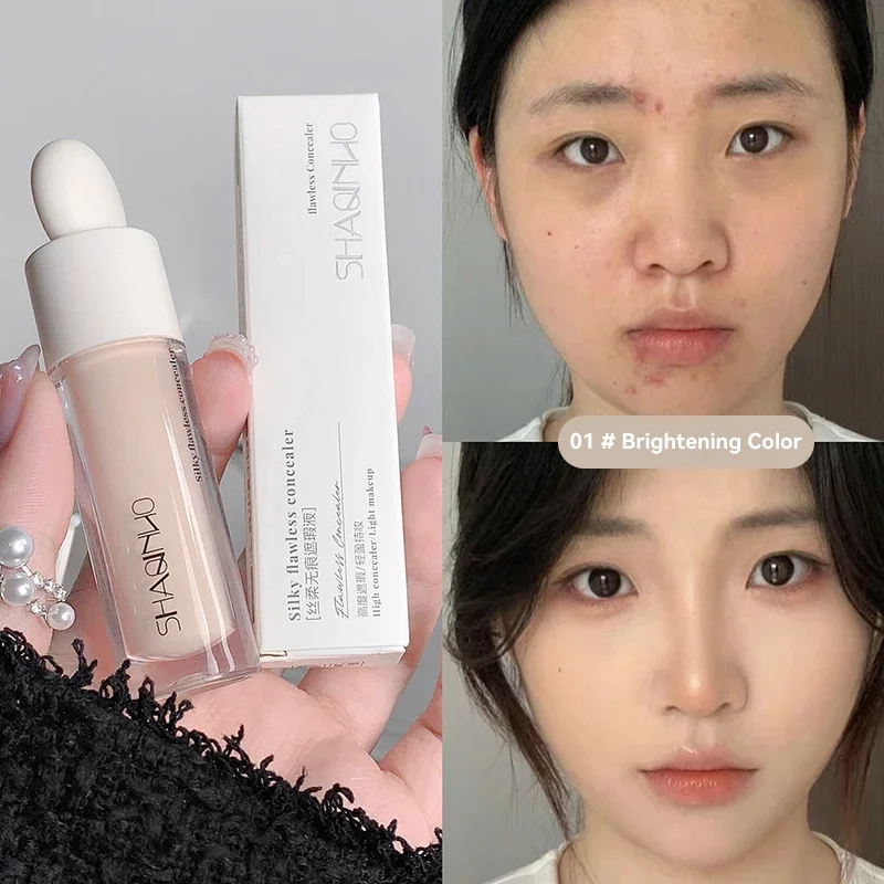 

Moisturizing Liquid Contouring Concealer Cream Makeup Waterproof Lasting Cover Acne Dark Circles Foundation Face Korean Cosmetic