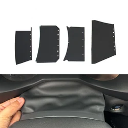 For Volkswagen Magotan B6 B7 CC Passat Steering Wheel Combination Switch Gap Shield Leather Holster Cover