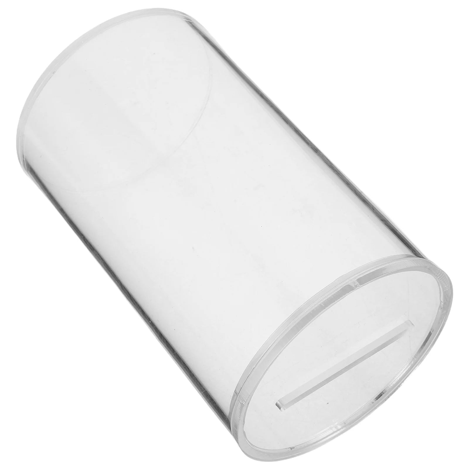 

Transparent Acrylic Money Box Large Capacity Tip Jar for Cash Saving Kids Adults Piggy Bank Clear Donation Box Money Storage