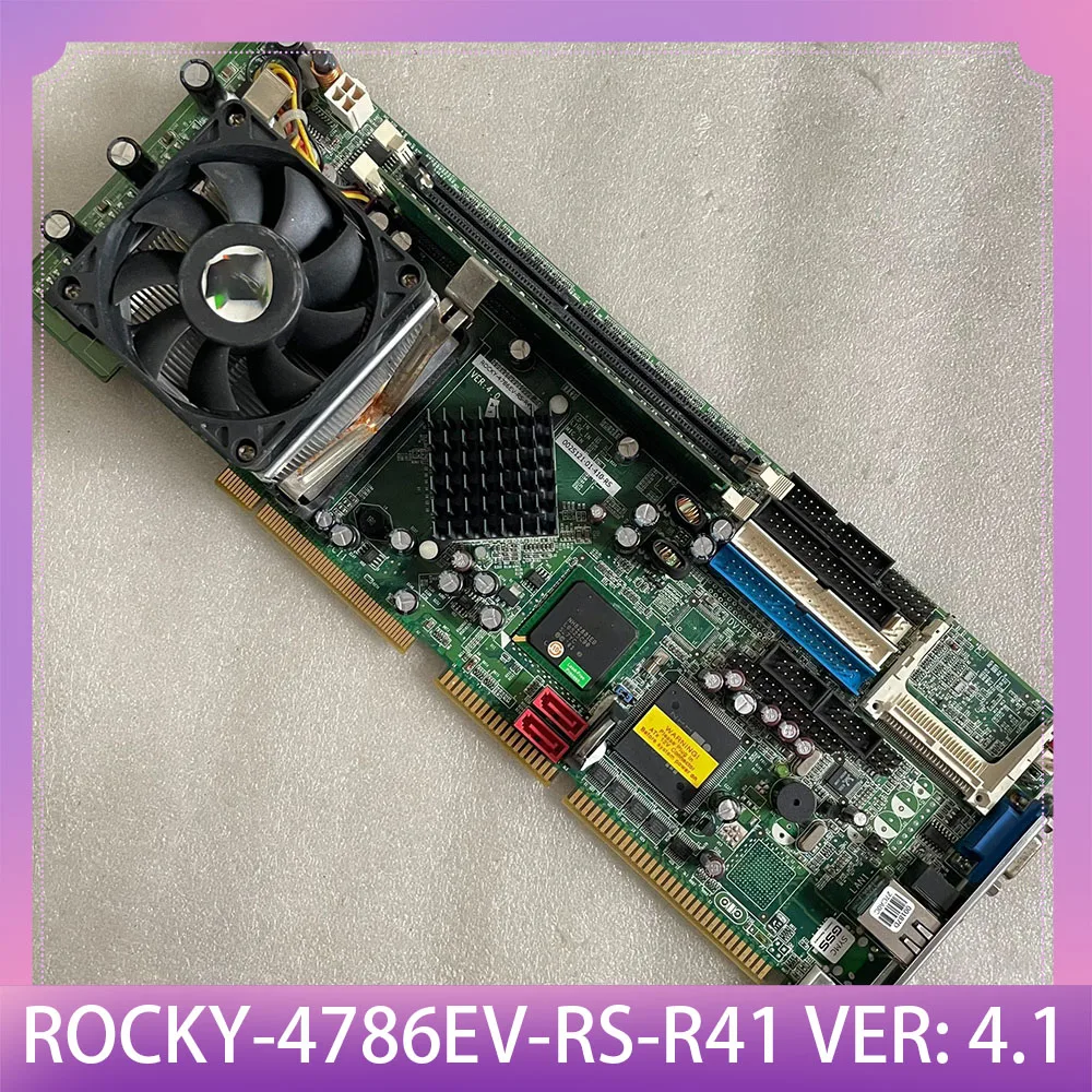 

Industrial control computer board ROCKY-4786EV-RS-R41 VER: 4.1 single network port