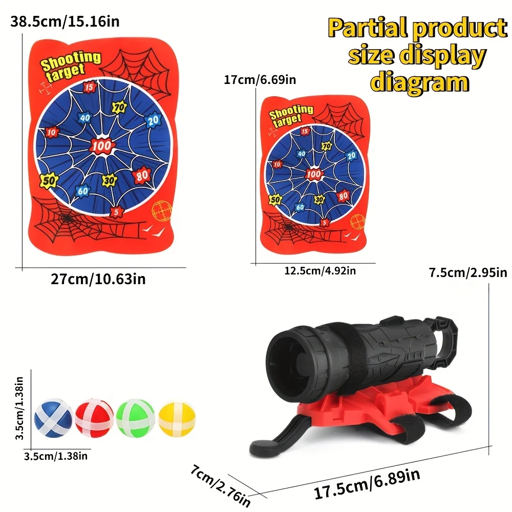 Children's dart launching toys, indoor and outdoor sports fun party game toys, family party games and activities, birthday gifts