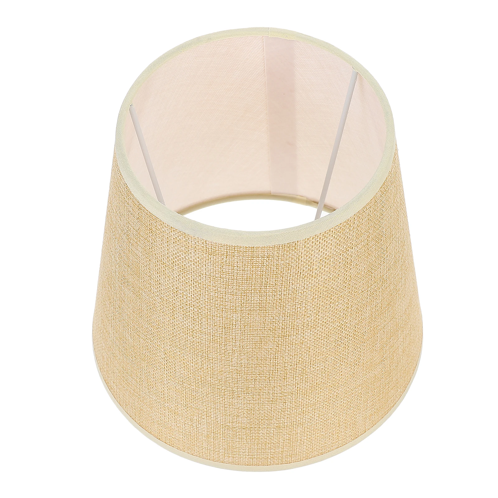

Fabric Lampshade Housing 19cm Round Mouth Cloth Wall Light Cover Bedroom Table Lamp Protector For Dust Proof Warm Style