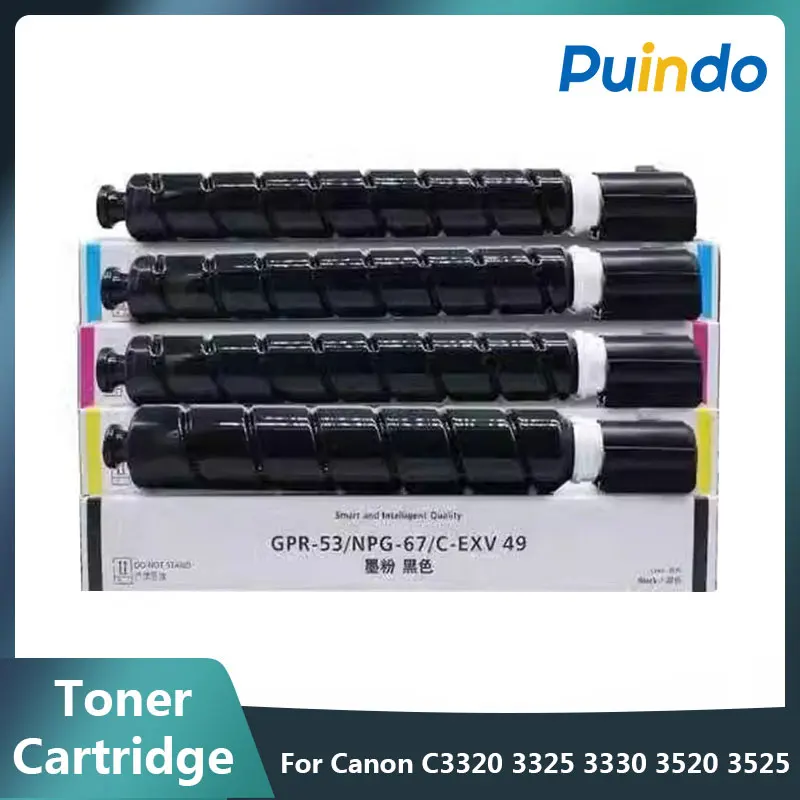 Original NPG-67 Toner Cartridge For Canon IR-ADV C3320 3325 3330 3520 3525 3530 3020 3325 3520 3525 3530 GPR-53 C-EXV49