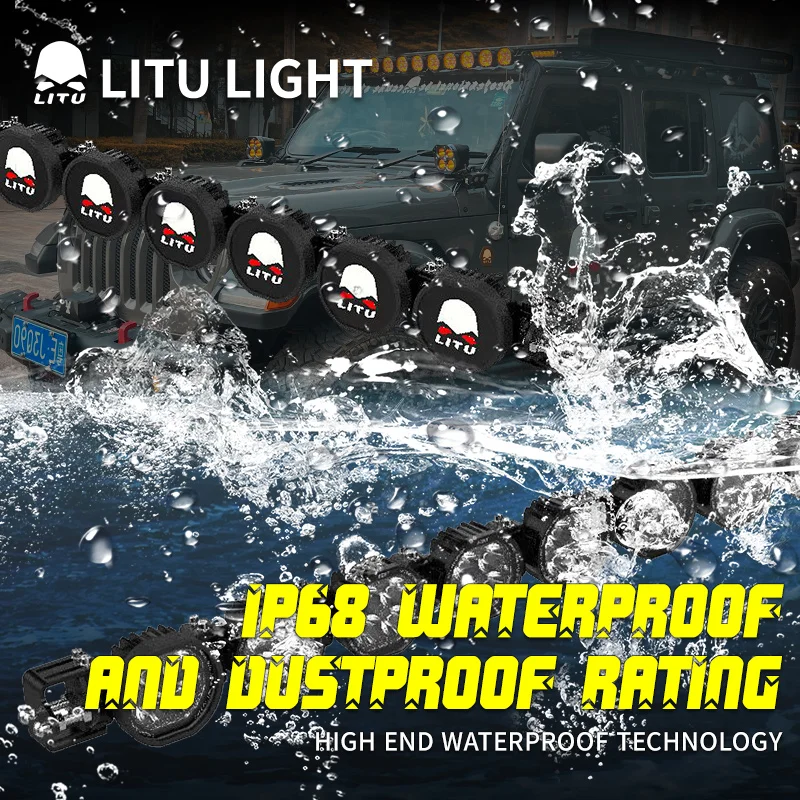 Modified LED Light Bar for Off-Road Vehicles New Condition for SUV ATV Truck Roof Linkable Working LED Roof Light