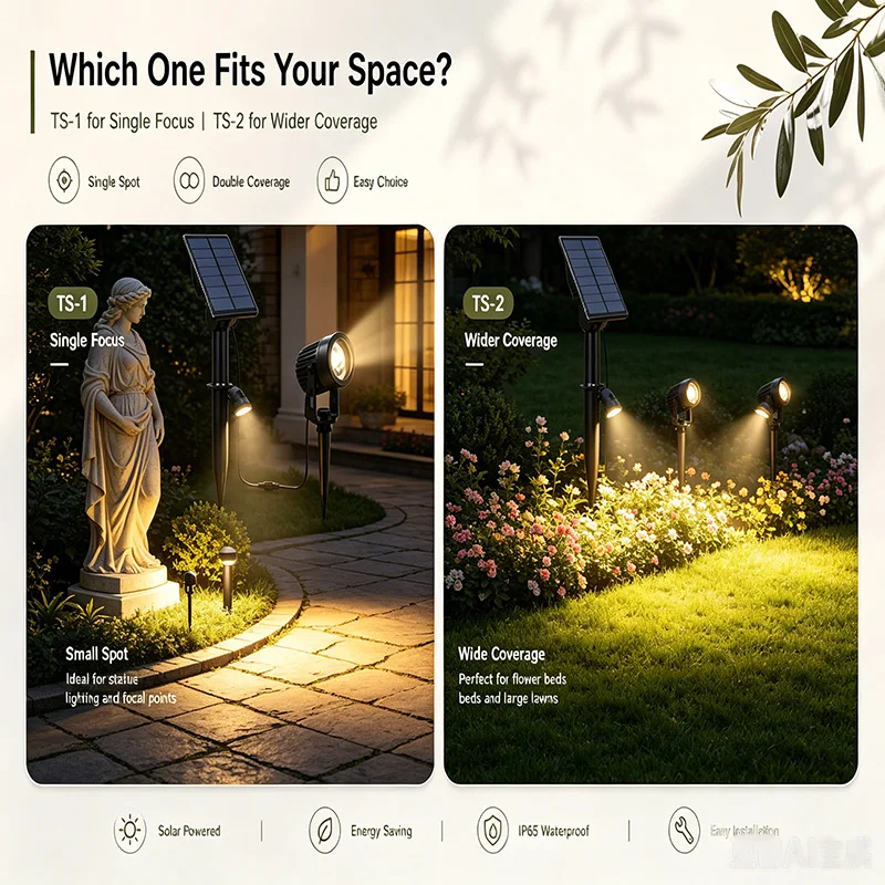 Auto On Off Solar LED Ground Spike Lights 4PCS Waterproof Outdoor Garden Lawn Walkway Tree Landscape Spotlight Yard Decor Night
