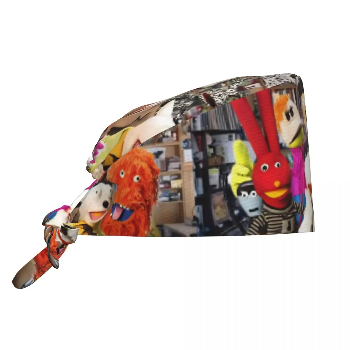 31 Minutos Chilean Comedy Beauty Pet Vet Surgical Cap Cartoon Pet Grooming Nursing Work Hats Cap Vintage Men Women   Scrubs Hat