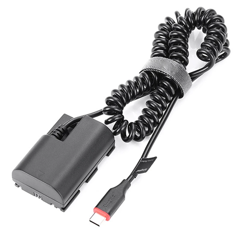 Type-C LP E6 E6N ACK-E6 DR-E6 Dummy Battery&DC Power Bank USB Cable For Canon EOS 6D 7D 60D 70D 80D 90D R R5 R6 Mark II