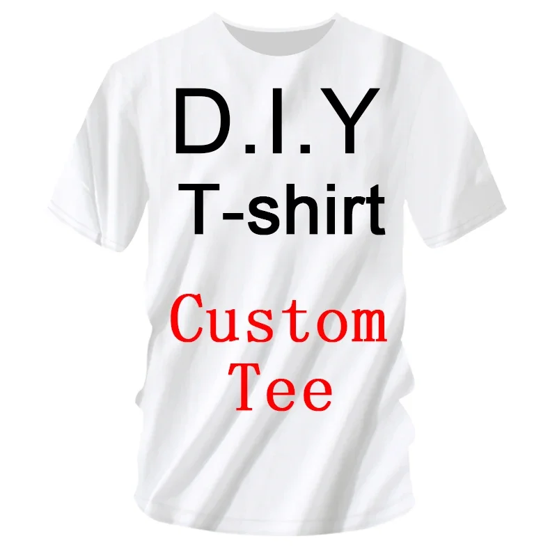 Custom Your Exclusive 3D All Over Printed T Shirt For Men Fashion Hip Hop Short Sleeve Tops Abstract Men, Women, Adult T-shirts