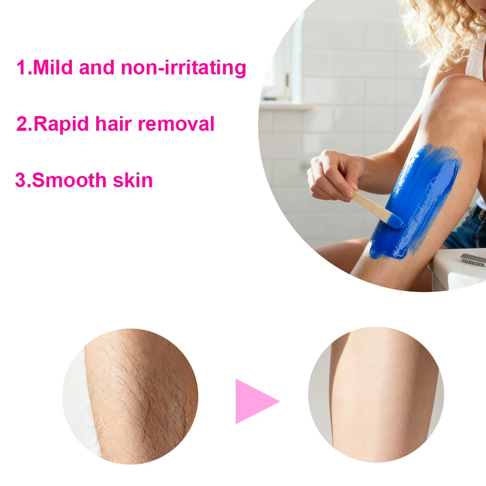 50 جرام/100 جرام/200 جرام فاصوليا الشمع الصلبة آلة الصبح السريع فيلم ساخن غير مؤلم لآلة سخان الشمع آلة الشمع