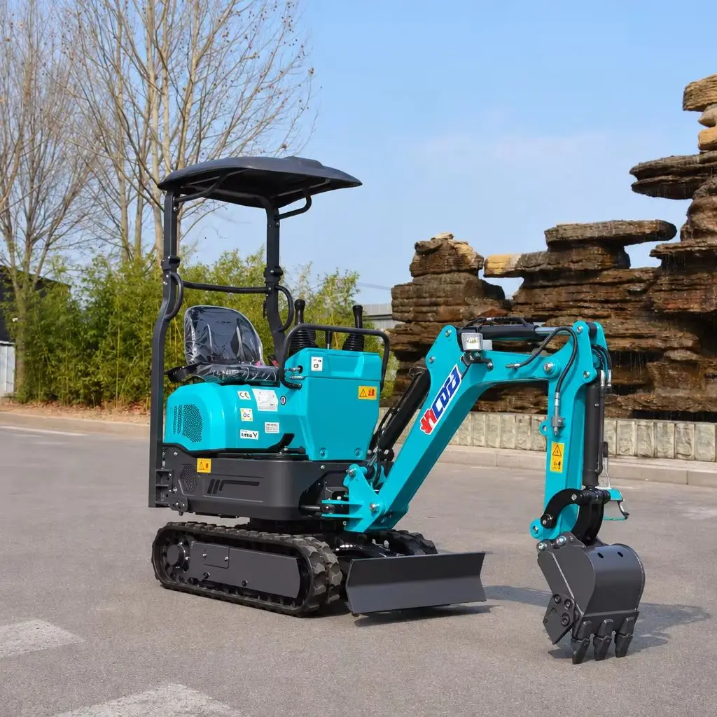 OEM Custom 06 Model Mini Excavator CE EPA Euro 5 Hydraulic Crawler Digger for Farm Drainage Irrigation and Trenching