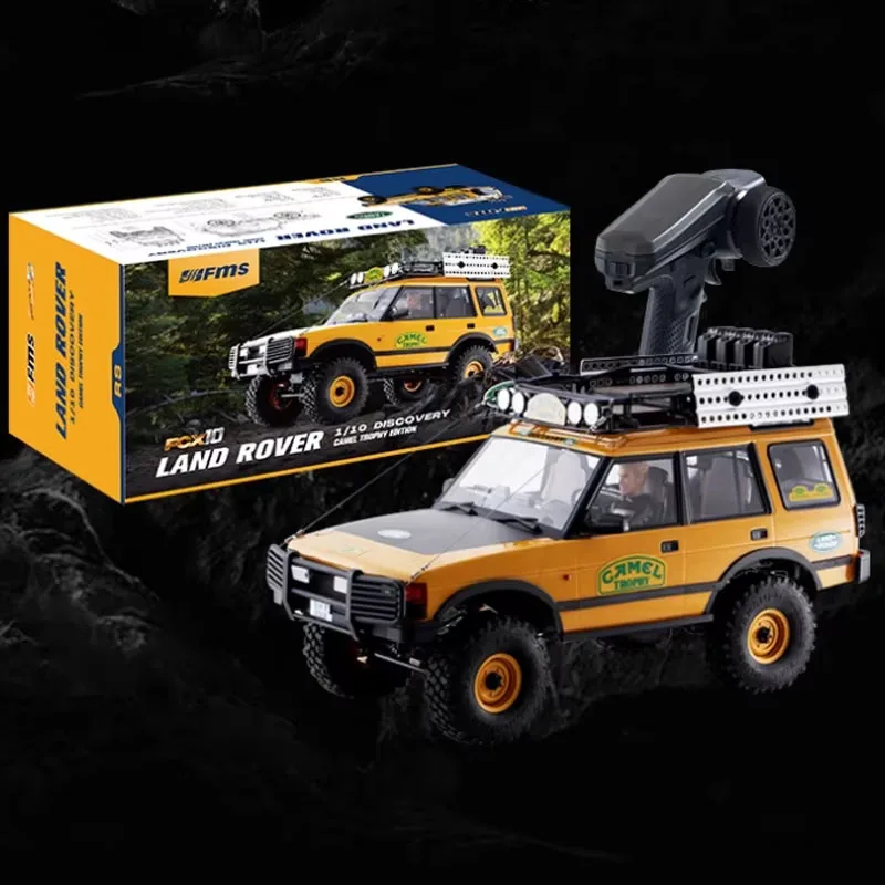 

1/10 Scale FMS RC Model Camel Cup FCX10 Electric Climbing Car Remote Control Off-Road Vehicle Toy for Boys Simulation Vehicle