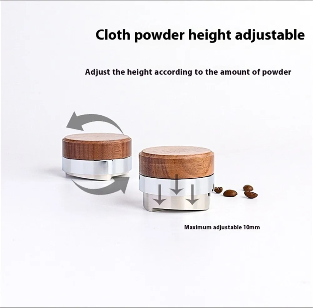 51/53/58mm Coffee Distributor 3 Angled Slopes Coffee Tamper 304 Stainless Steel Espresso Distribution Tool